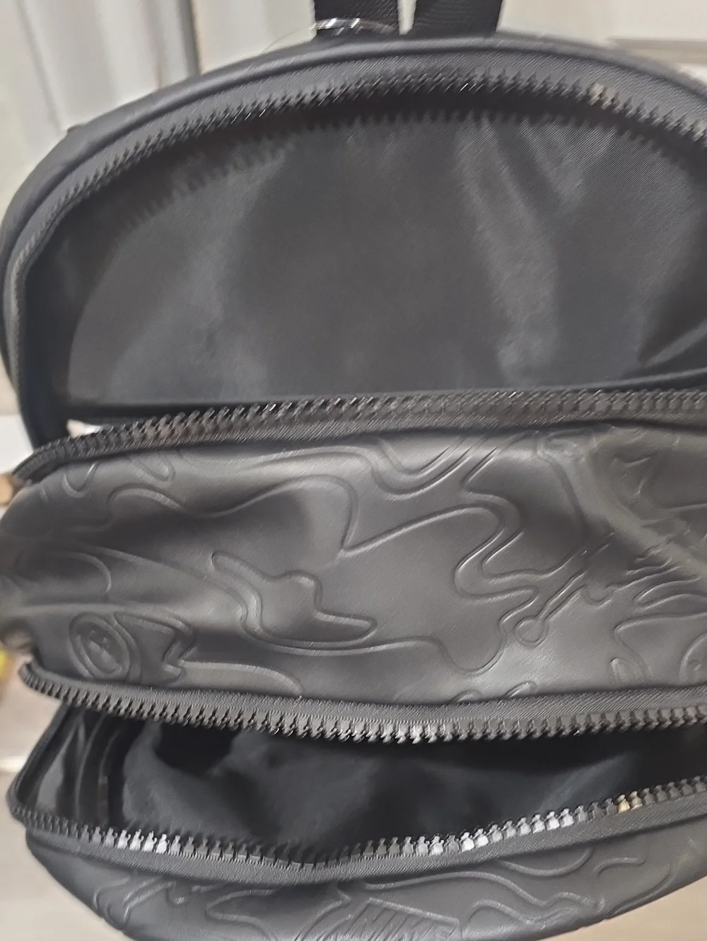 Jordan Topographic Borough Backpack- Black/Gold